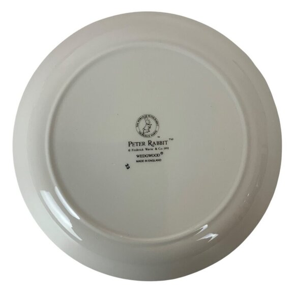Peter Rabbit by Wedgwood Ceramic Compotier 6 in Dish 1993 Made in England - Picture 4 of 4